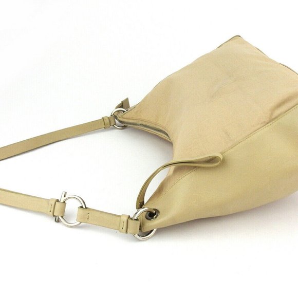 Authentic Salvatore Ferragamo Shoulder bag one shoulder bag USED - Picture 8 of 11